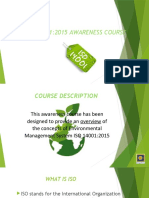 ISO 14001 2015 Awareness Training - Basic