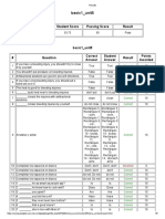 Basic1 - Unit5: Date / Time Student Score Passing Score Result