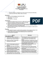 Module 2 - Bandaging of Amputated Leg With Rationale