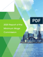 2020 Report of The Minimum Wage Commission