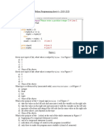 Python Sheet-4 2020 Programming