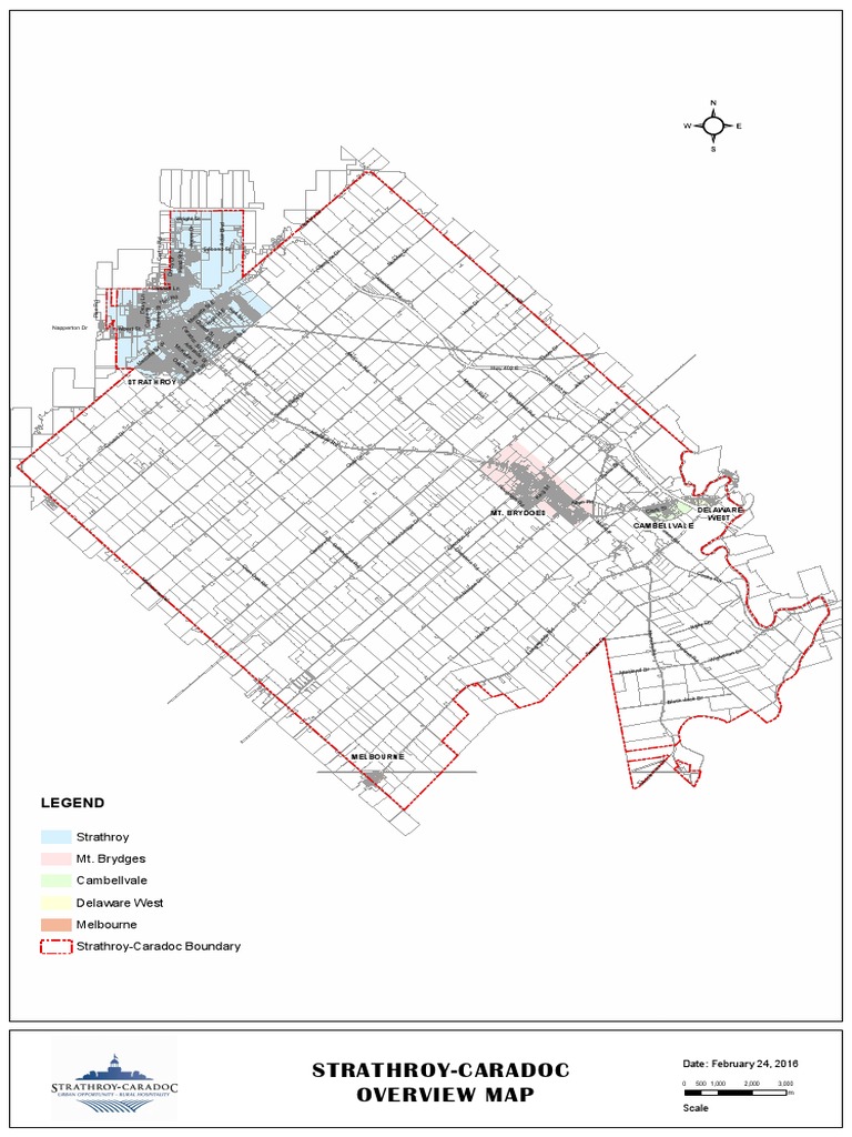 Strathroy Caradoc Overview Map PDF