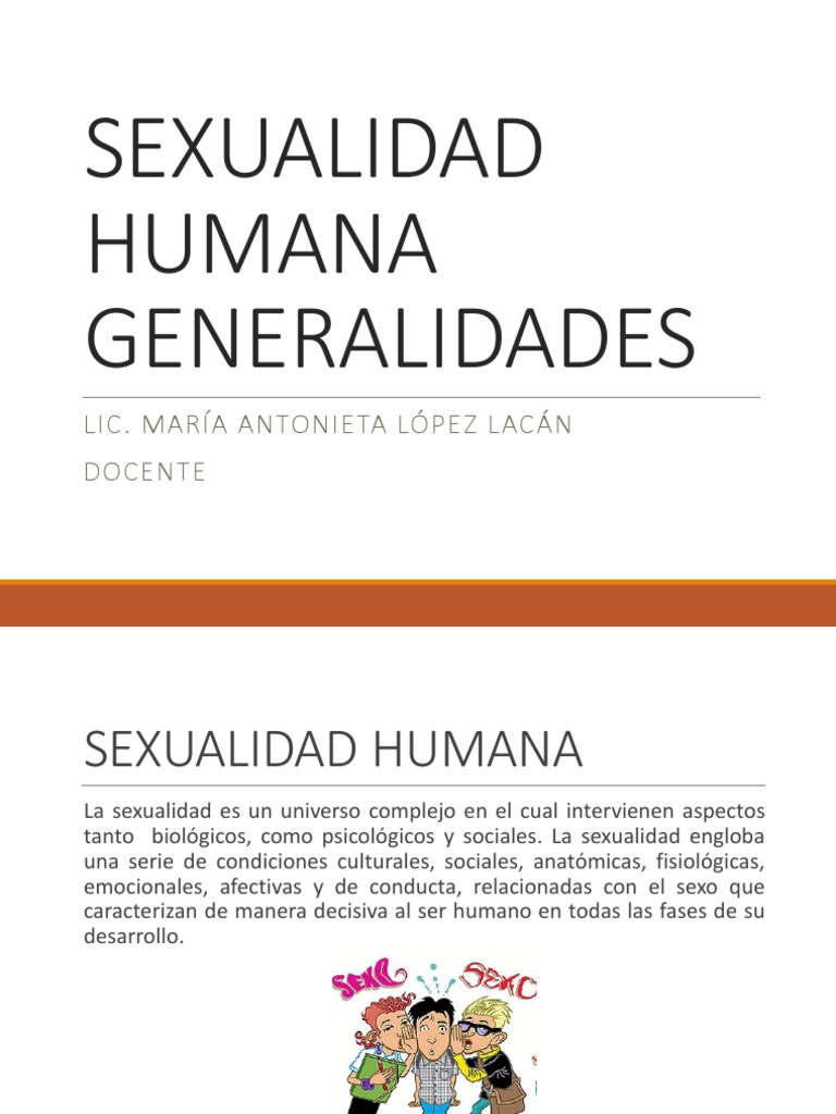 Dimensiones de la Sexualidad Humana | PDF | La sexualidad humana | Hombre