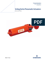 CBB Double-Acting Series Pneumatic Actuators: Disassembly and Reassembly