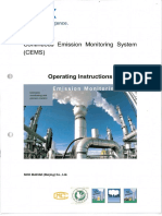 SMC-9021 Continous Emission Monitoring System (Cems) Operating Instructions