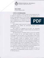 30.330 INTEGRACIÓN SALAS SUPREMA CORTE DE JUSTICIA