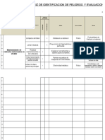 Plantilla de Matriz Iperc SST