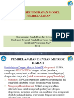 Analisis Model Pembelajaran