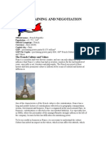 Bargaining and Negotiation: The French Culture and Values