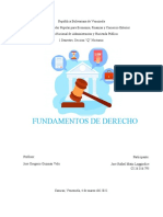 trabajo 2 Fundamentos de Derecho prof Guzman