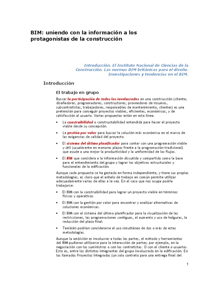 Modeling+ +BIM | PDF | Informática