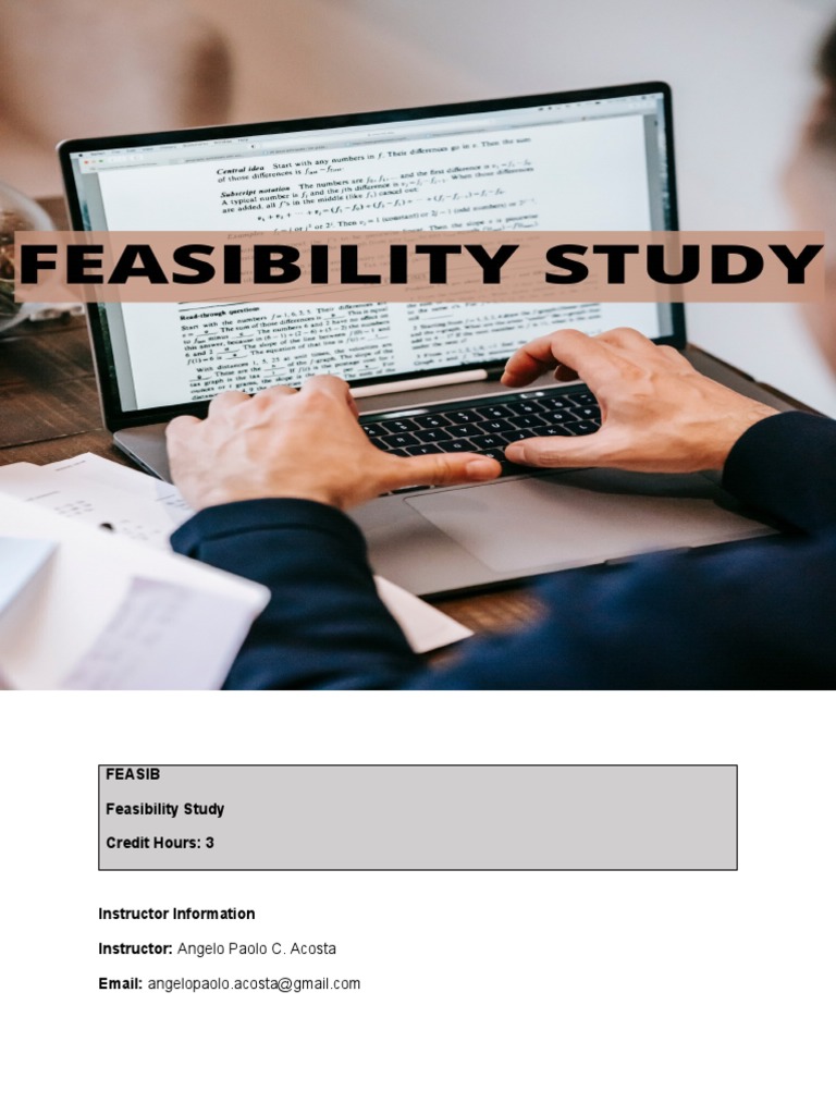 FEASIB-module 1 | PDF | Feasibility Study | Educational Technology