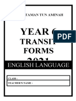 YEAR 6 Transit Form