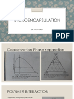 Microencapsulation: Dr. Nalini Kurup