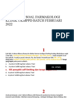 Pembahasan Soal Farmakoklinik UKMPPD