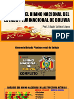 Análisis Del Himno Nacional Del Estado Plurinacional de Bolivia