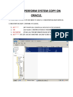 How To Perform System Copy On Oracle.: SID Backupsid BET