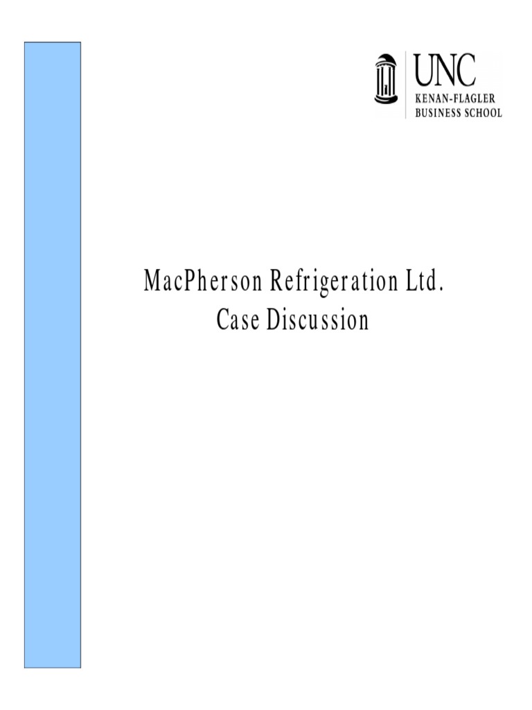 Solution_MacPherson Case PDF