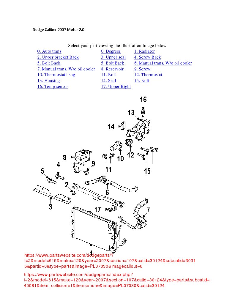 DODGE CALIBER 2007 SERVICE MANUAL PDF visual data 4