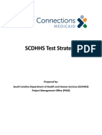 SCDHHS - Test Strategy