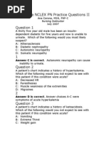 Download Endocrine NCLEX PN Pract  ANS Questions II by Fares A Fawzi SN56688750 doc pdf