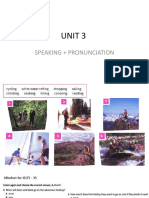 FOUNDATION 1 - Unit 3 - Speaking+Pronunciation