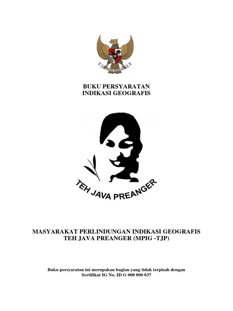 Buku Persyaratan MPIG Teh Java Preanger | PDF
