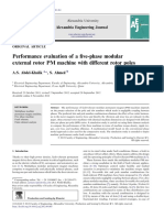 Performance Evaluation of A Five Phase Modular Externa - 2012 - Alexandria Engin