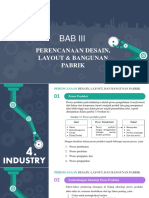 Bab III Perencanaan Desain, Layout Dan Bangunan Pabrik