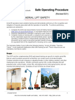 S-Aerial Lift Safety