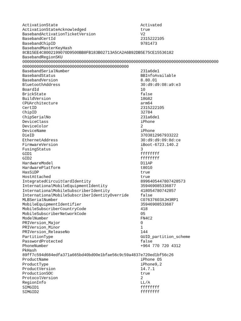 FYQX73NVHFY0 Info PDF Arm Architecture Mac Os