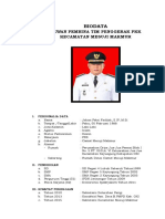 Biodata Dewan Pembina Tp. PKK Kec. MM