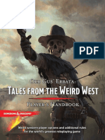 Old Gus - Tales From The Weird West Player's Handbook v1.24