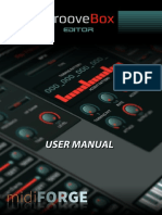 GrooveBox Editor Manual