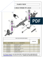 Parts View Kss1 Self Steer TN Axle: Drum Brake