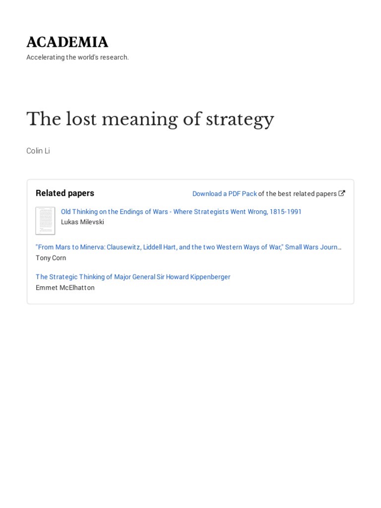 the-lost-meaning-of-strategy-related-papers-pdf-alfred-thayer