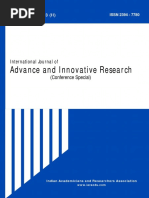 ISSN Publication On " A Study On Green Financing Pattern in The Banking Sector A Case Study of Organic Farmers in Mandya District