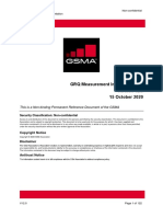 GSM Association Non-Confidential GRQ Measurement Implementation