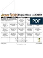 EL Breakfast Menu June 11