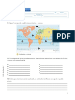 Teste Espaços Geográficos Mundiais