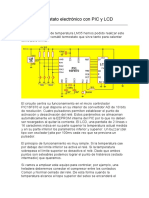 Termostato Electrónico Con PIC y LCD