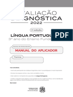 LÍNGUA PORTUGUESA - 3º ANO - Aplicador