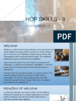 Workshop Skills - Ii: Assignment - 1