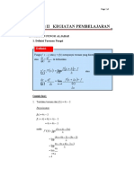 Turunan Fungsi Aljabar