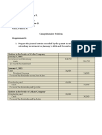 To Record The Dividends Paid by Adam