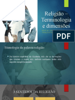 2 - Religião - Terminologia e Dimensões