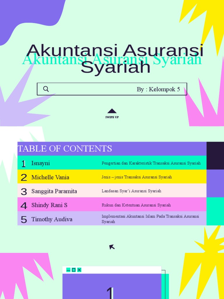 Akuntansi Asuransi Syariah - Kelompok 5 | PDF