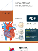 Mitral Stenosis Dan Mitral Regurgitasi