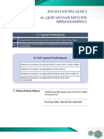 Materi PPG PAI Modul Qur'an Hadis KB 1