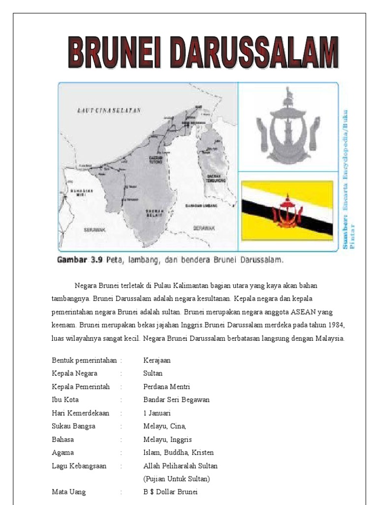 Kerja Sama Brunei Darussalam Dengan Negara Lain